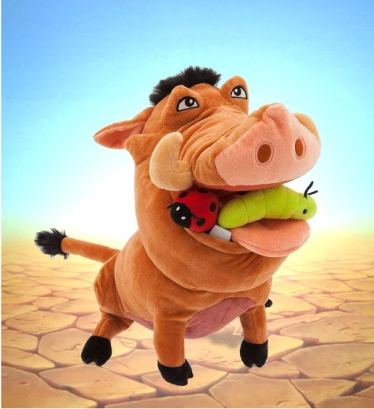 Игрушка Пумба (Pumbaa) из мульфильма "Король Лев" 