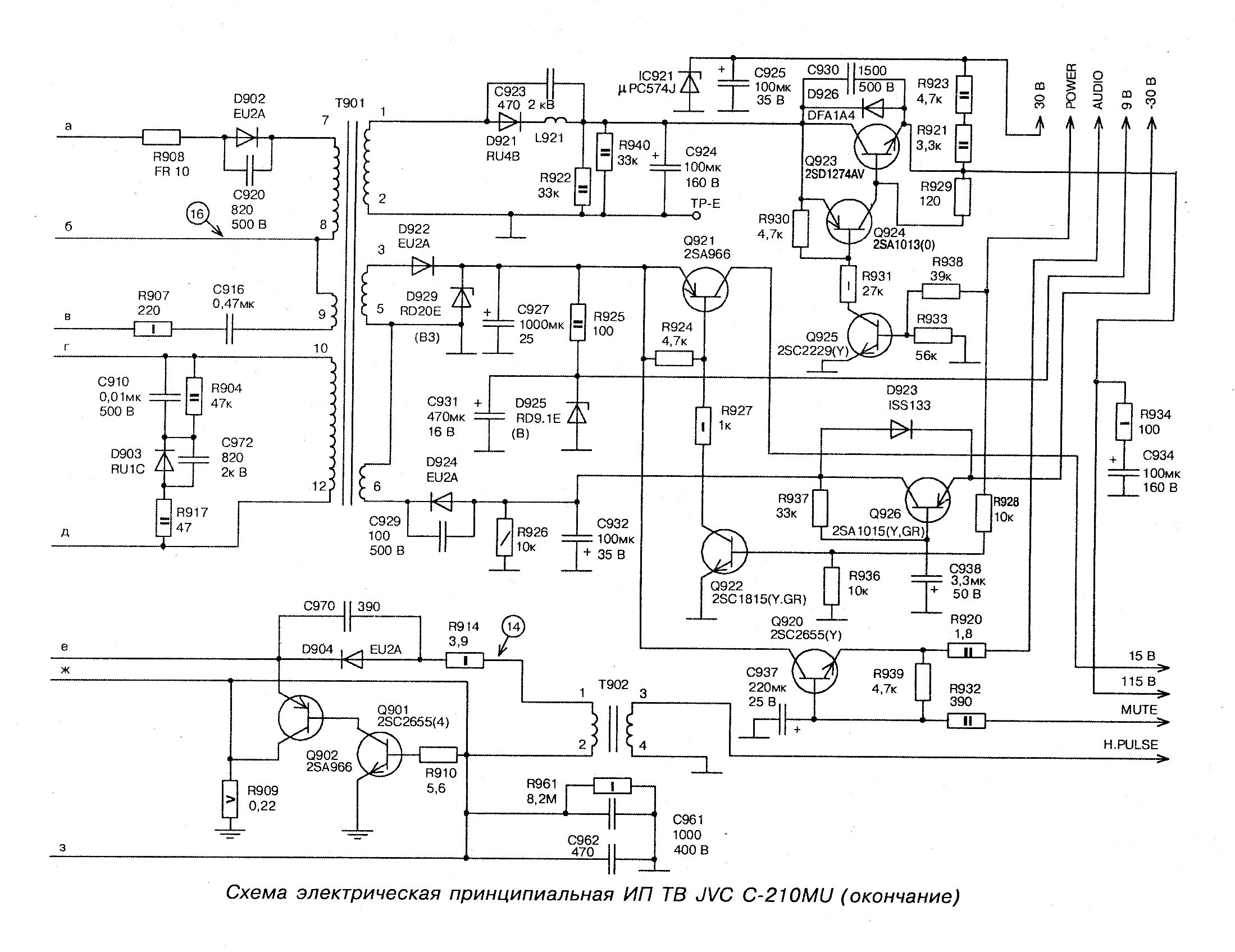 Jvc c 14w схема