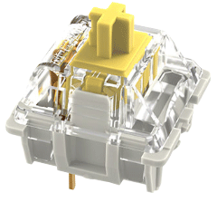 Kailh Speed Bronze Изображение Gateron G Pro 2.0 Yellow