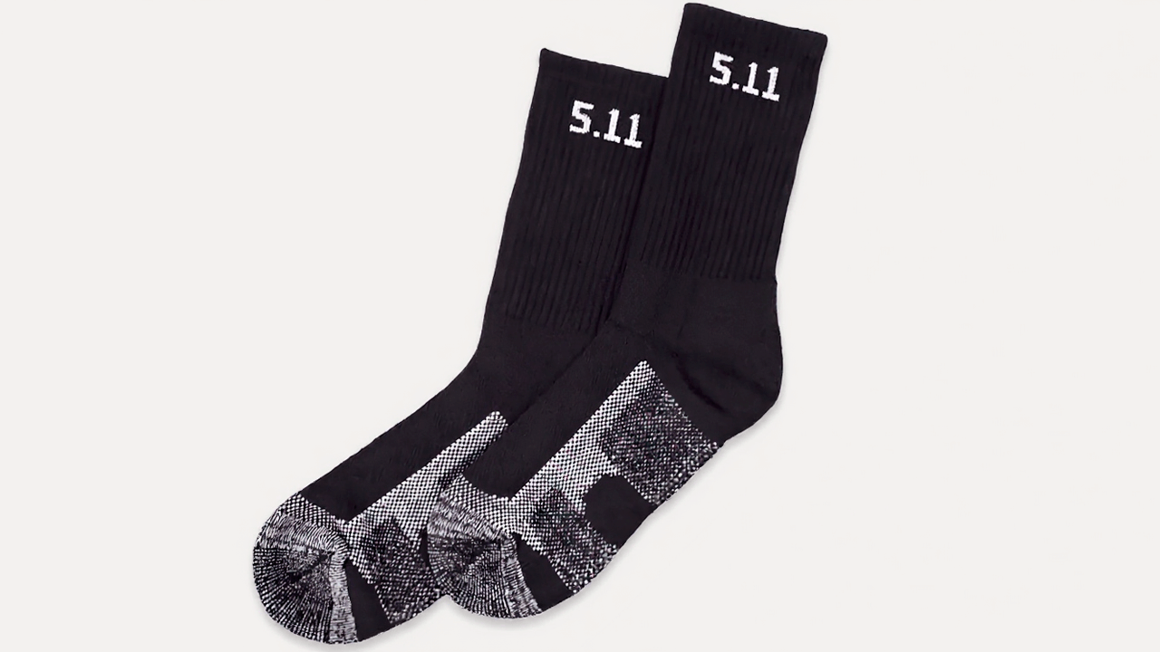 Тактические зимние термоноски 5.11 Черный 12 пар Тактические зимние термоноски 5.11 Черный 12 пар