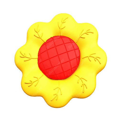 Украшение пластиковое Цветок