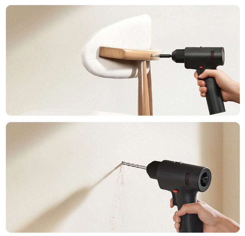 Беспроводная дрель Mijia Cordless Brushless Drill 2 (MJWSDZ002QW)-описание-6 4 режима работы дрели Mijia Brushless Drill 2