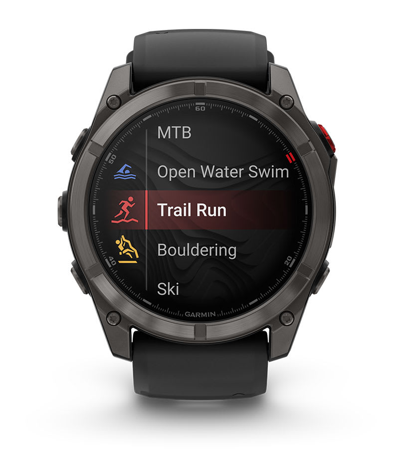 Умные часы Garmin Fenix 8 PRO, 51 мм, AMOLED, Sapphire, Carbon grey DLC titanium with Chestnut leather band: ПРОЧНАЯ КОНСТРУКЦИЯ