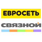 Наличными через Евросеть и Связной