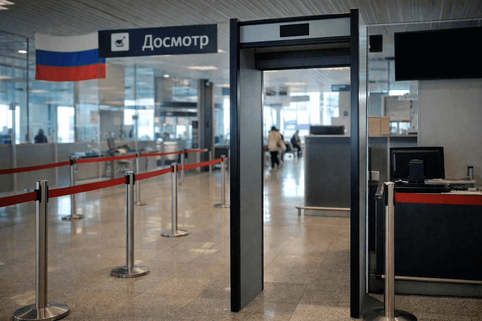 Стационарный металлодетектор Арка