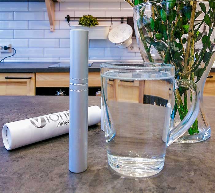 Результат работы ионизатора воды