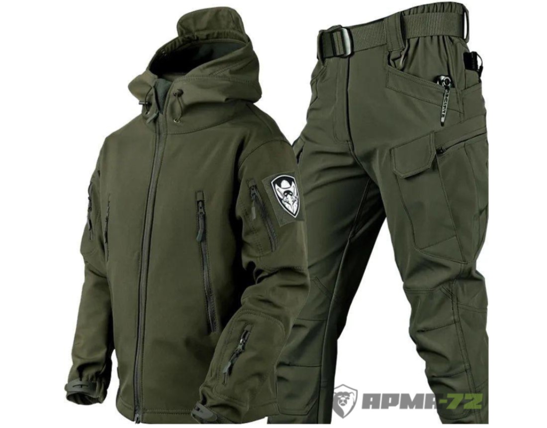 тактические зимний костюм мужской