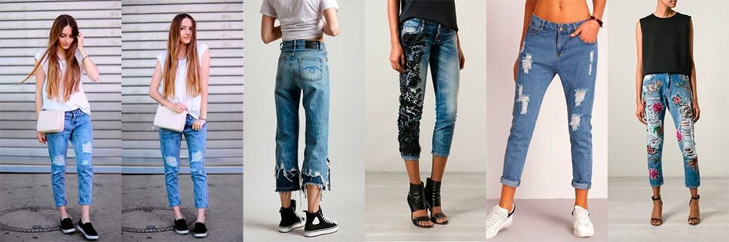 Укороченные джинсы женские - купить в интернет-магазине | NADYA