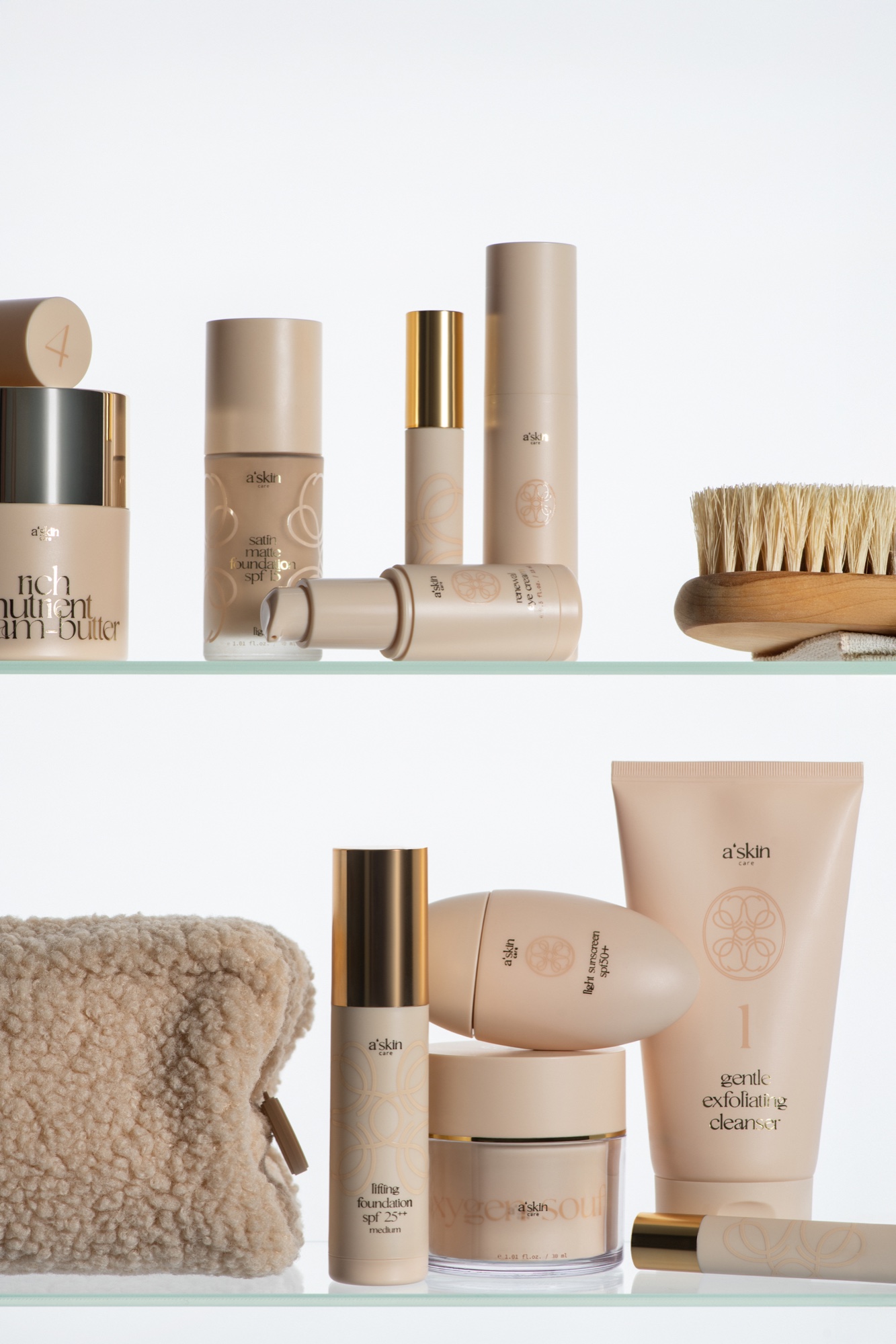 A'skin care — уходовая косметика на полке