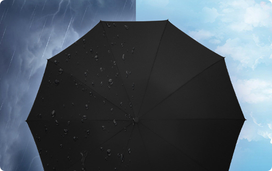 Зонт Xiaomi KongGu Reverse Ten Bone Automatic Lighting Umbrella-описание-3 Защита от дождя и солнца зонт Konggu