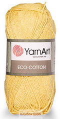 Пряжа Eco Cotton YarnArt - купить пряжу Эко Коттон в интернет-магазине недорого наложенным платежом klubokshop.ru