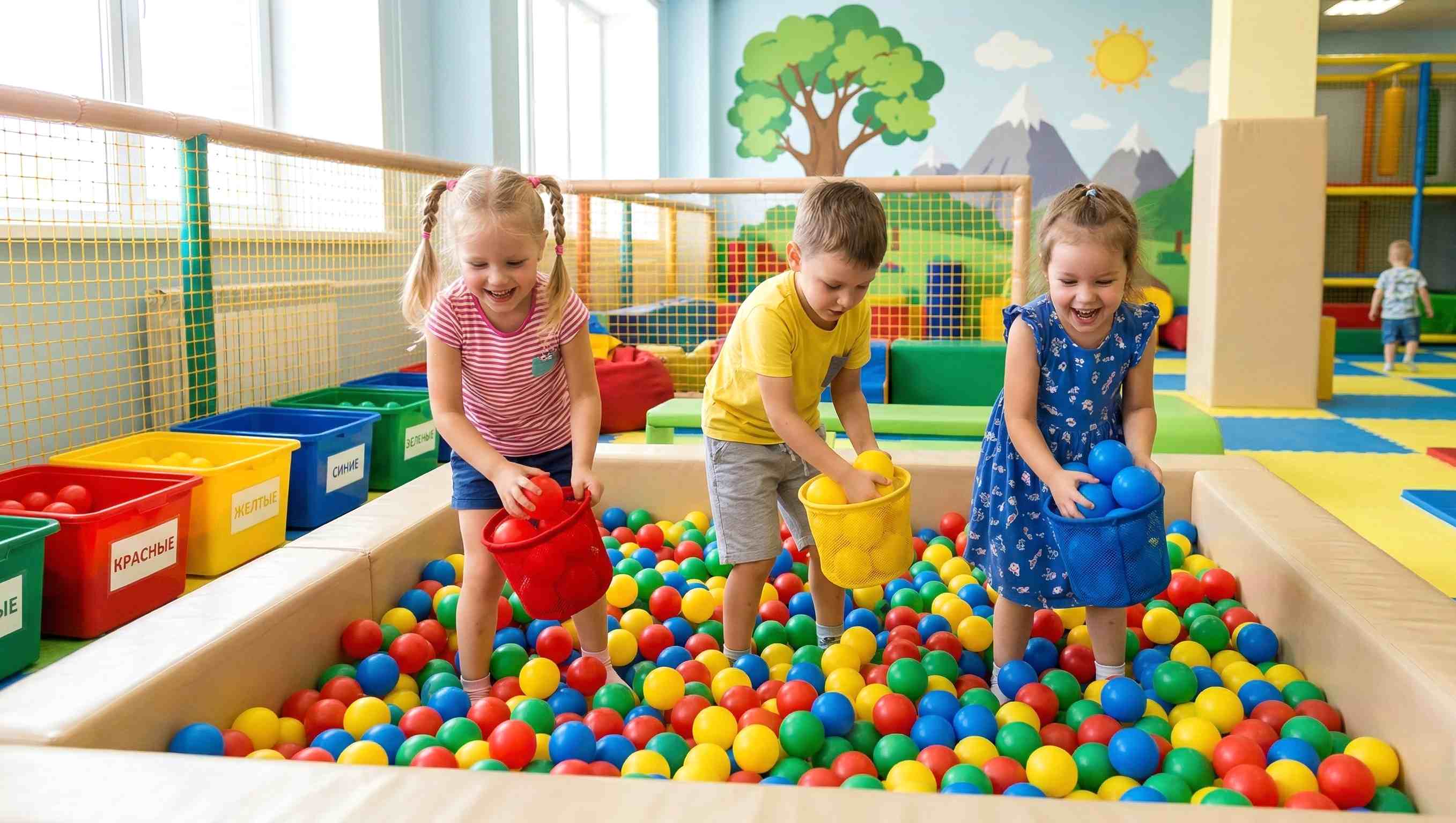 Игра «Цветная гонка»