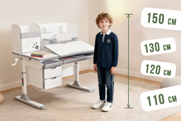 Почему высота стола влияет на здоровье ребёнка