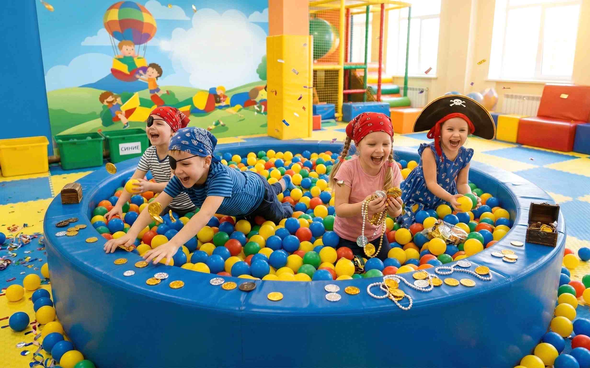 Тематическое приключение — праздник у бассейна
