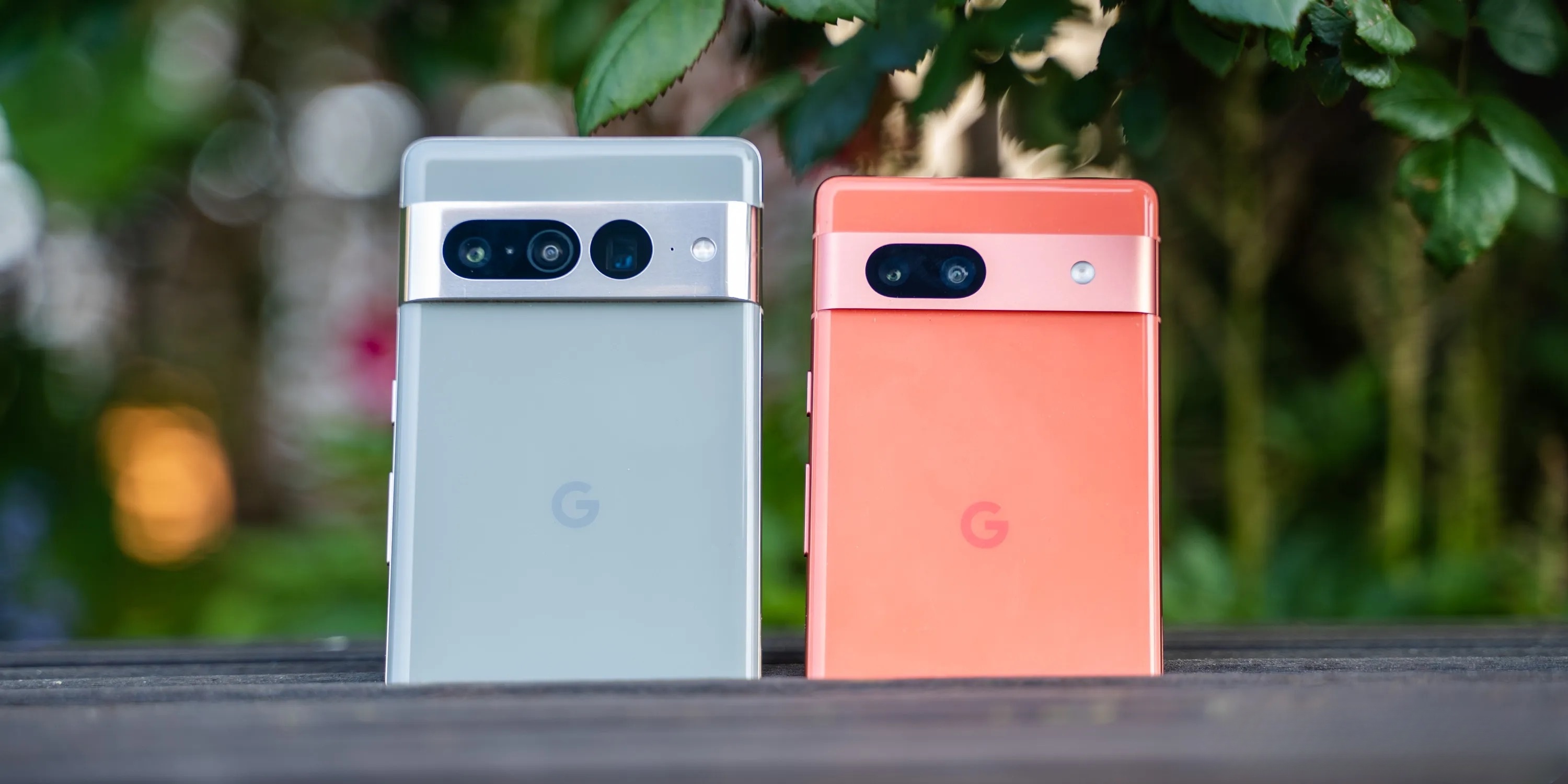 Сравнение Google Pixel 9a против Pixel 7a