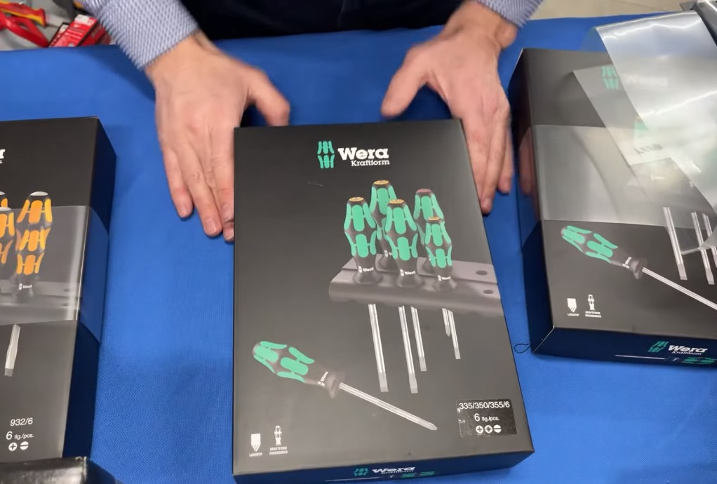 Набор отверток 6 шт Kraftform Plus Lasertip WERA 105622 ХИТ!