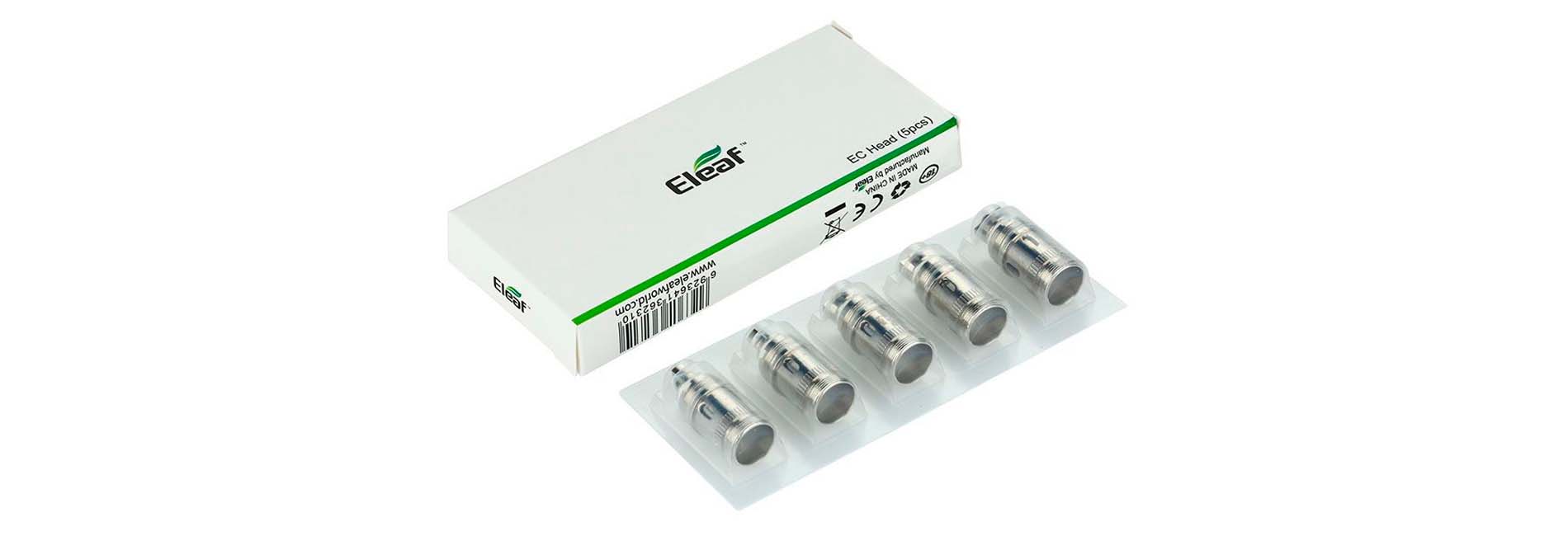 ELEAF испарители недорого для удобной замены и ровной тяги ELEAF испарители недорого для удобной замены и ровной тяги