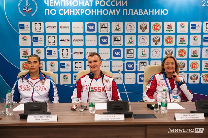 Чемпионат России по синхронному плаванию!