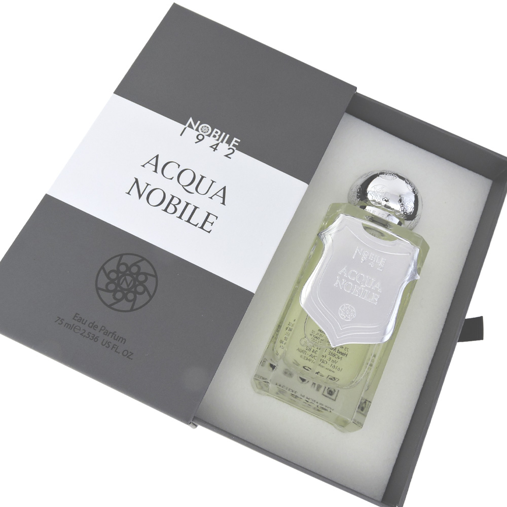 Acqua Nobile Nobile 1942 - яркий, энергичный аромат для мужчин. Купить духи Nobile 1942 в интернет-магазине Parfum.cash с доставкой ☎8-495-799-01-97