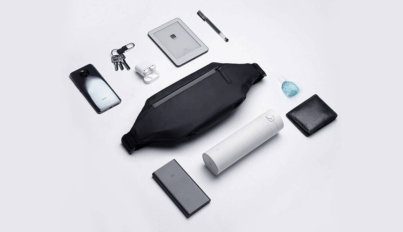 Сумка на пояс Xiaomi Sports Chest Bag (M1100214)-описание-1.jpg