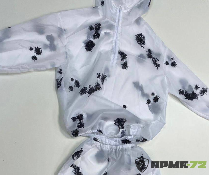 костюм маскировочный зимний