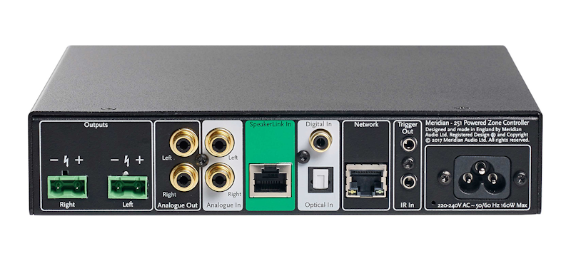 Сетевой плеер усилитель Meridian 251 Zone Controller