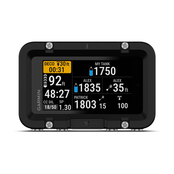 Умный подводный компьютер Garmin Descent X50i, официальный ракурс 10
