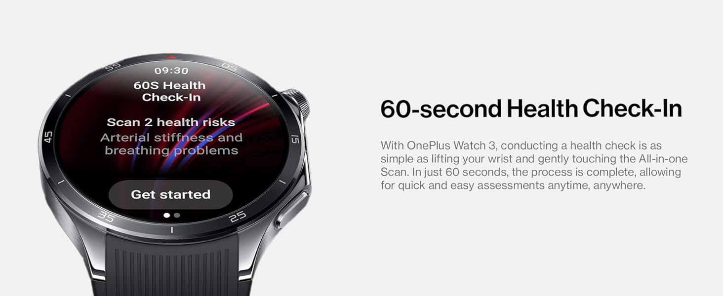 Умные часы OnePlus Watch 3 46 мм (2025, OPWWE251
