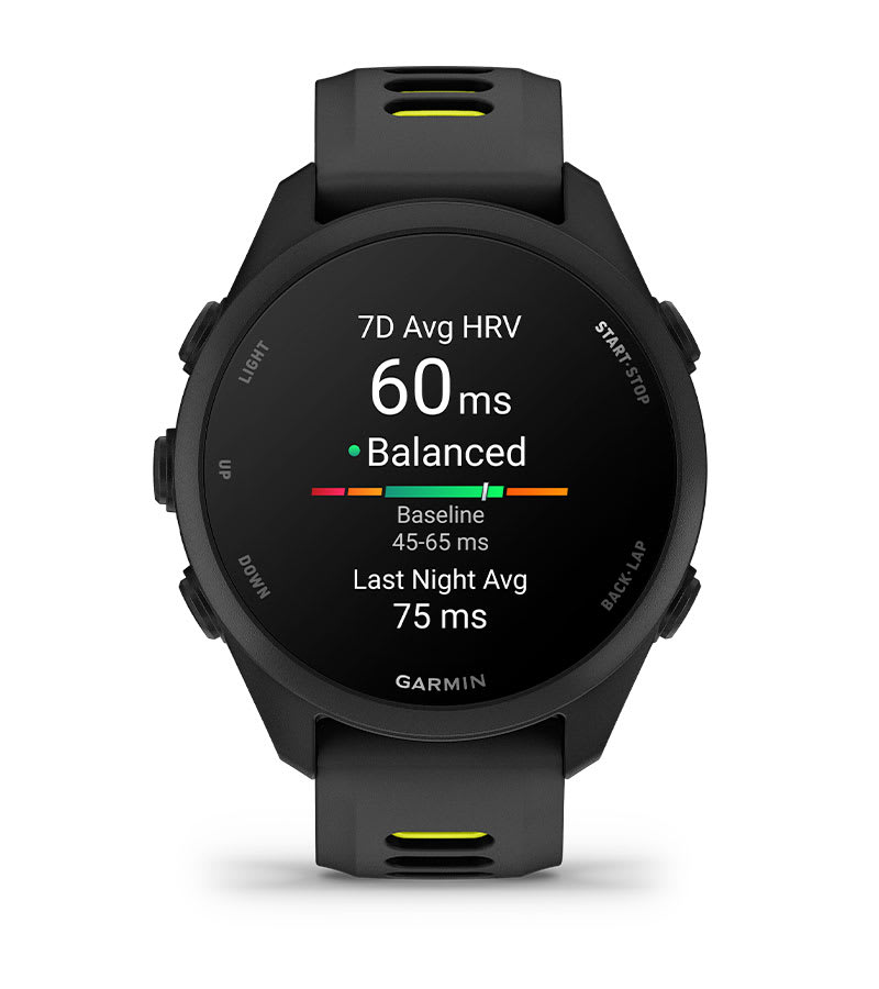 Умные часы Garmin Forerunner 170 Black: СТАТУС ВСР