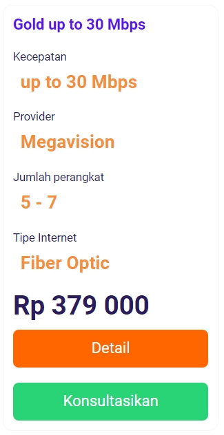 Paket Gold up to 30 Mbps