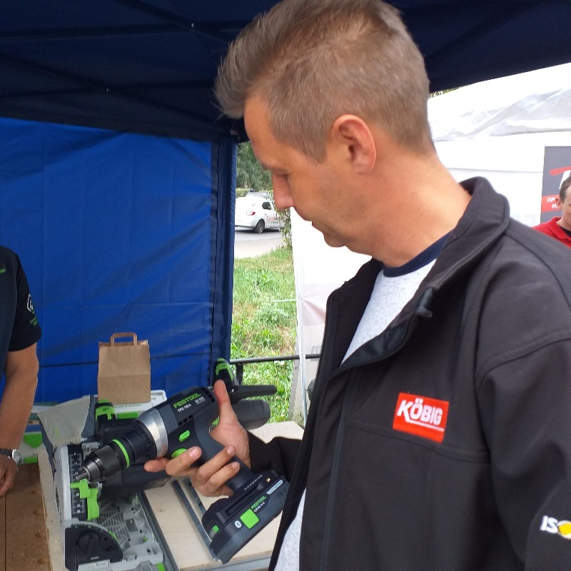 Аккумуляторная ударная дрель-шуруповёрт FESTOOL QUADRIVE TPC 18/4