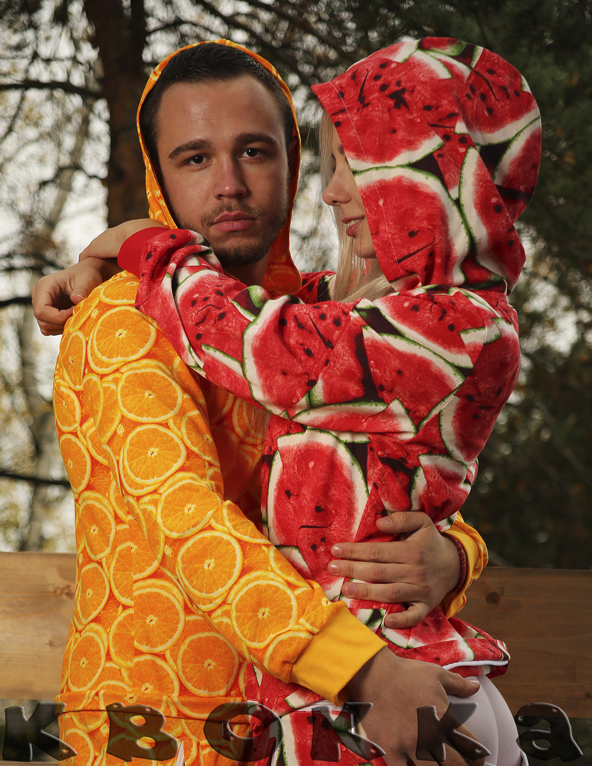 Легкие пижамы комбинезоны от Квокка Арбузы и Апельсины