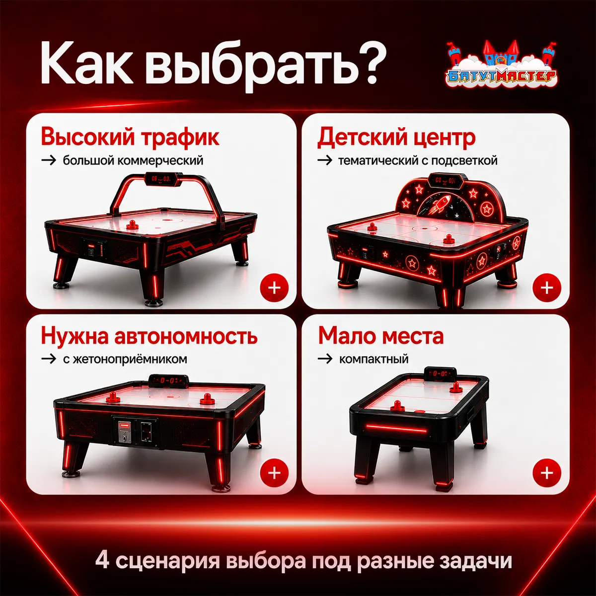 Выбор аэрохоккея