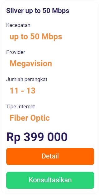 Paket Silver 50 up to Mbps