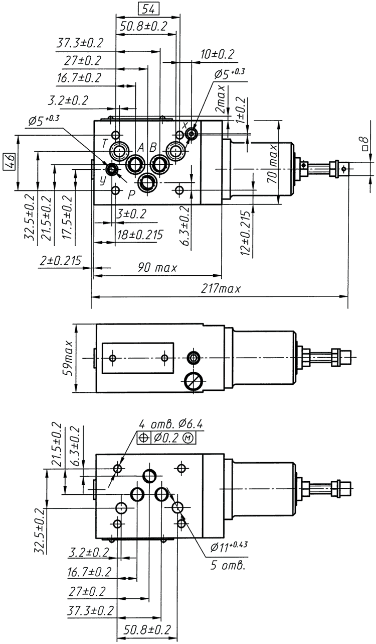 Схема Клапаны давления КЕМ-102