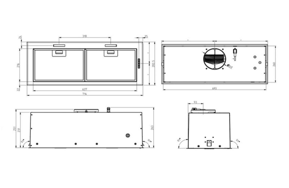 Fold bl mat a 52. Вытяжка встраиваемая в шкаф 90 см Elica Fold BL mat/a/72 Black Matt. Prf0146248 Elica чертеж. Вытяжка для кухни Elica Fold BL mat/a/52 схема встраивания. Elica BL a52 c[TVD.