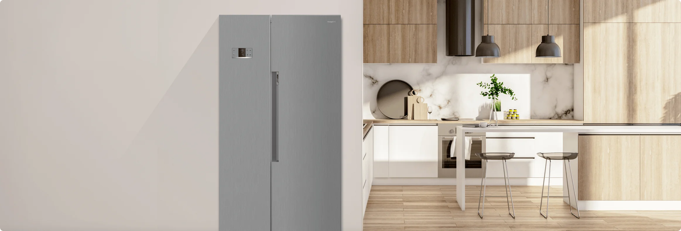 Обзор встраиваемого холодильника Hotpoint HBH20