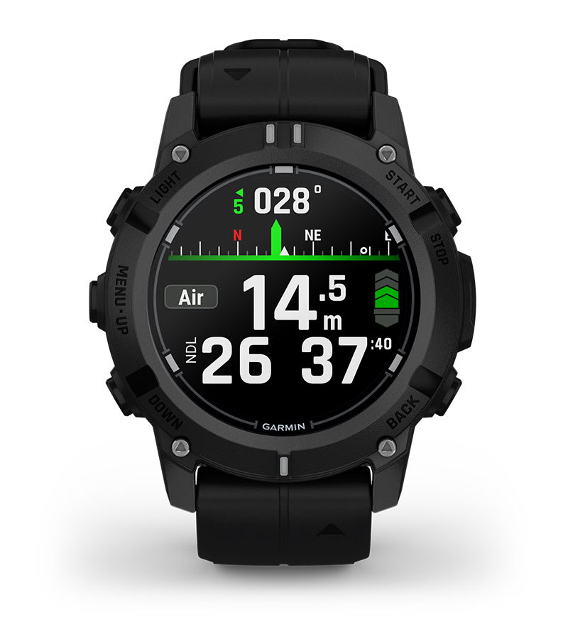 Умные часы Garmin Descent G2 черный: СОЗДАН ДЛЯ ДАЙВИНГА