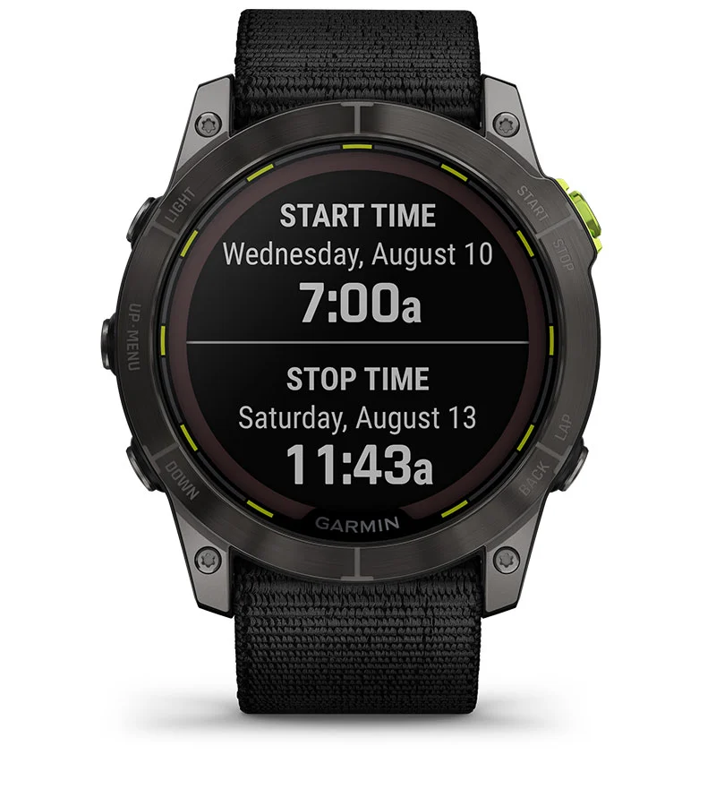 Умные часы Garmin Enduro 2 Sapphilar Solar Carbon Grey: ПРИКЛЮЧЕНЧЕСКИЕ ГОНКИ ПРИЛОЖЕНИЕ