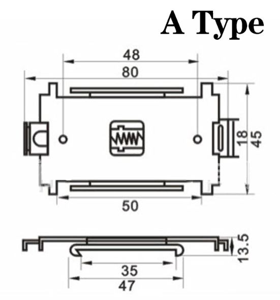 крепёж для SSR A-type