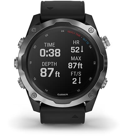 Умные часы Garmin Descent MK2 стальные с черным ремешком: НАСТРАИВАЕМЫЕ РЕЖИМЫ ПОГРУЖЕНИЯ