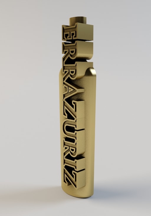 3D прототип нагрудного знака Errazuriz