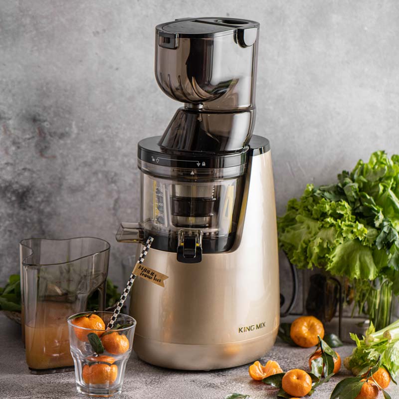Шнековая соковыжималка King Mix GP-10 золотой песок