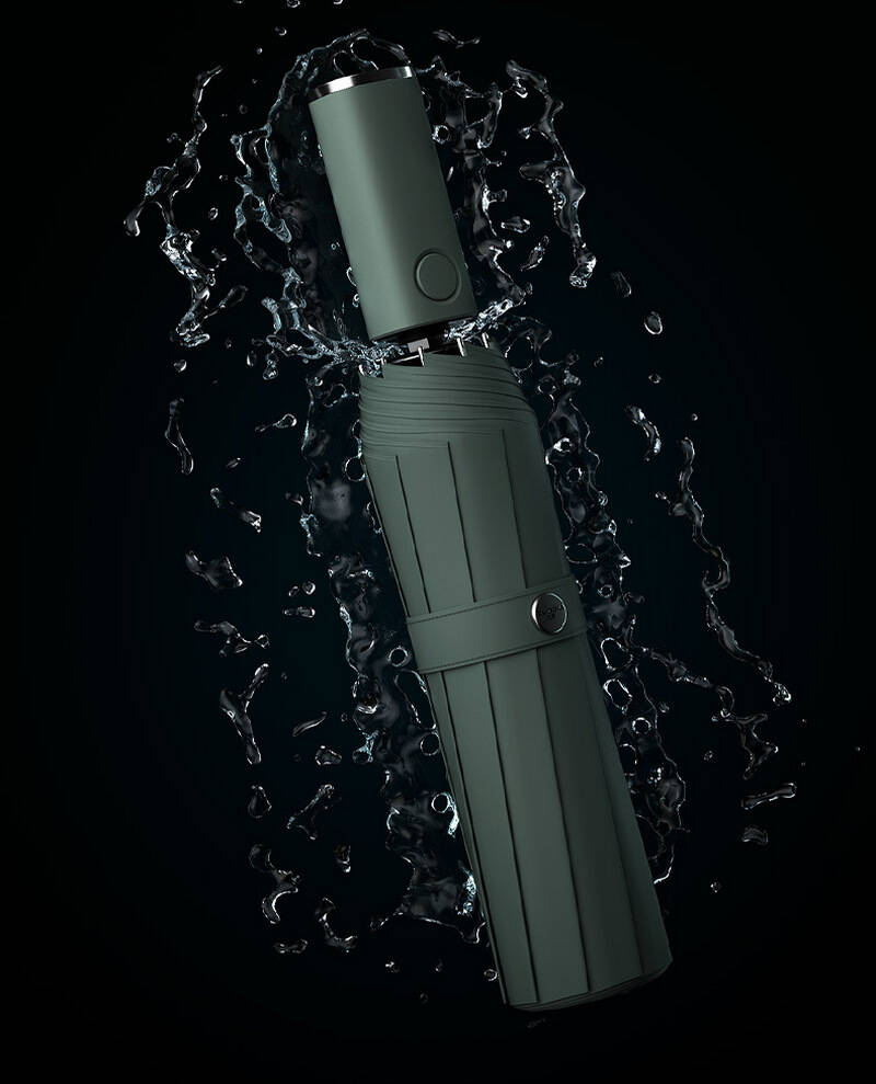 Зонт Zuodu Full Automatic Umbrella Led-описание-4 Водоотталкивающая ткань зонта Zuodu