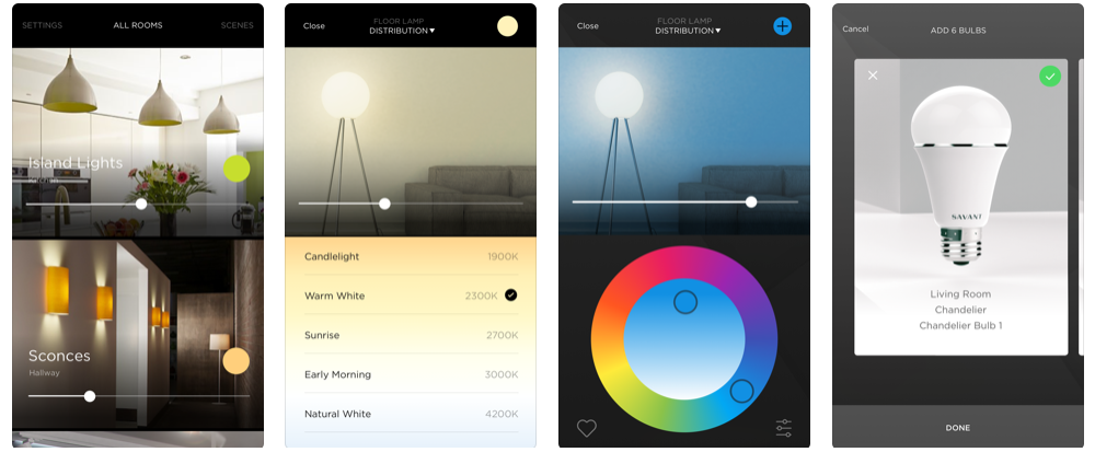 Savant Smart Bulbs — умные лампы