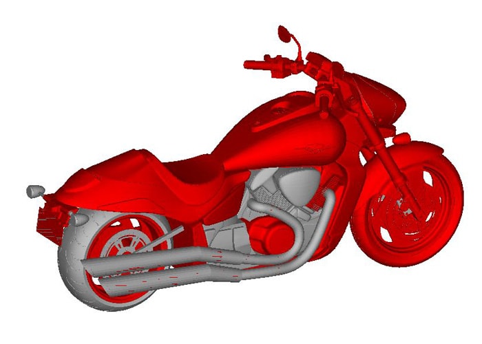 Разработка прототипа Suzuki M109R Boulevard