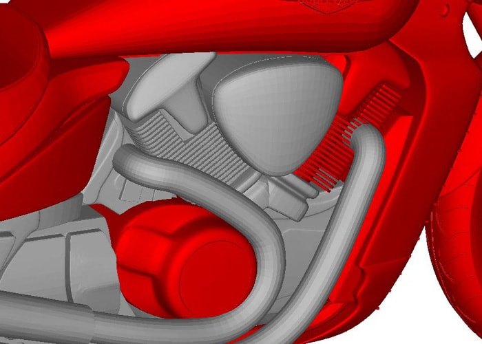 Разработка прототипа Suzuki M109R Boulevard