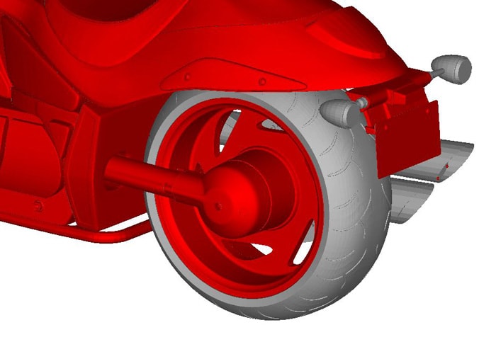 Разработка прототипа Suzuki M109R Boulevard