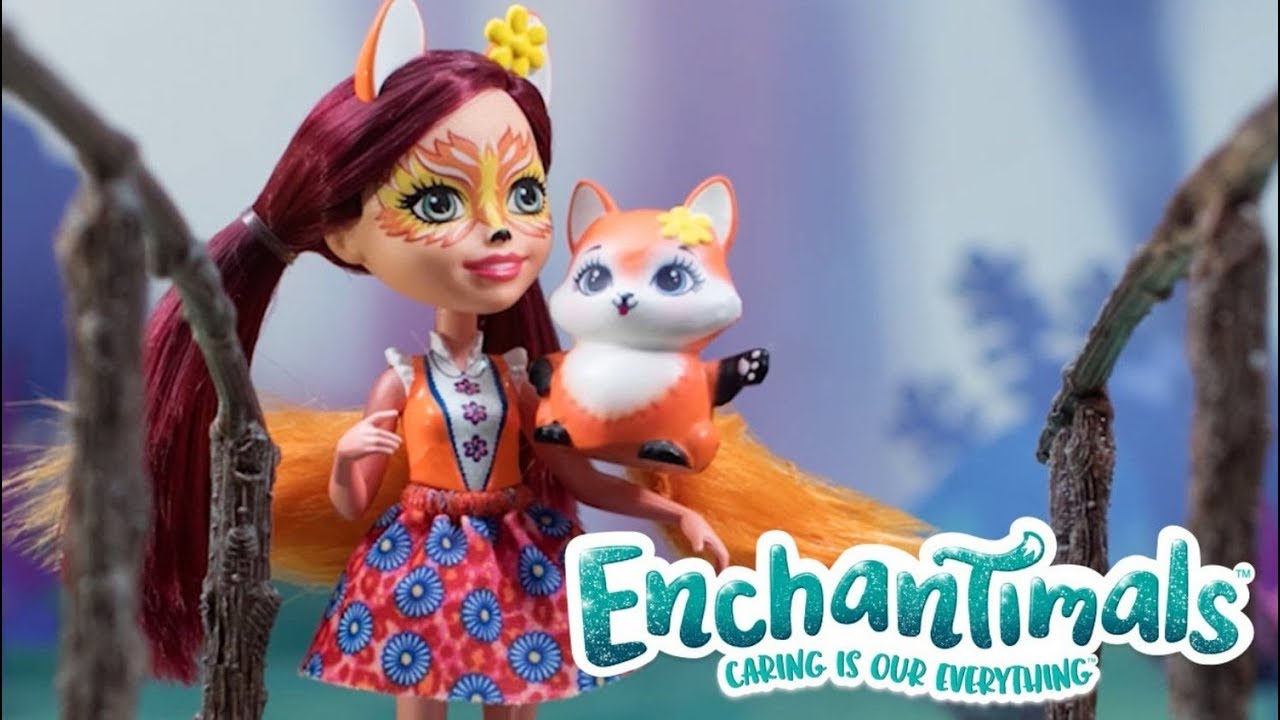 Фелисити и лисенок Флик из Enchantimals