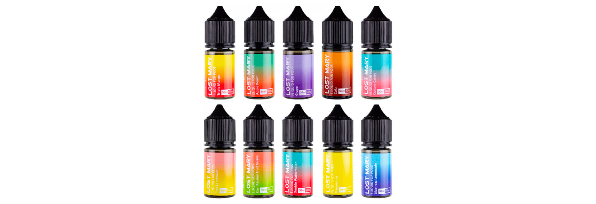 Жидкости для вейпа Lost Mary для заправляемых электронных сигарет Жидкости для вейпа Lost Mary для заправляемых электронных сигарет
